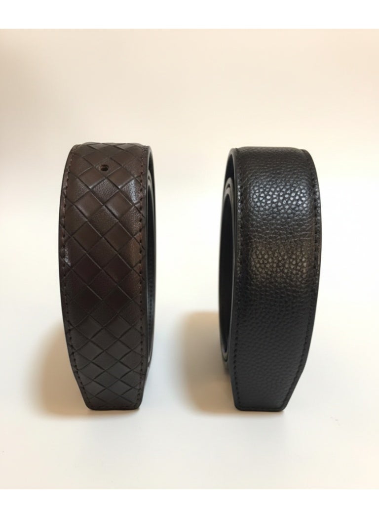 Calvin Klein Sports Calvin Klein belt set – complete elegance with a luxurious metal buckle and two genuine leather straps. - Image 4